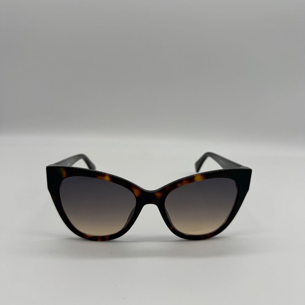 Moschino Cat Eye Sunglasses Dark Havana Tortoise MOS056/S 086GA NWOT